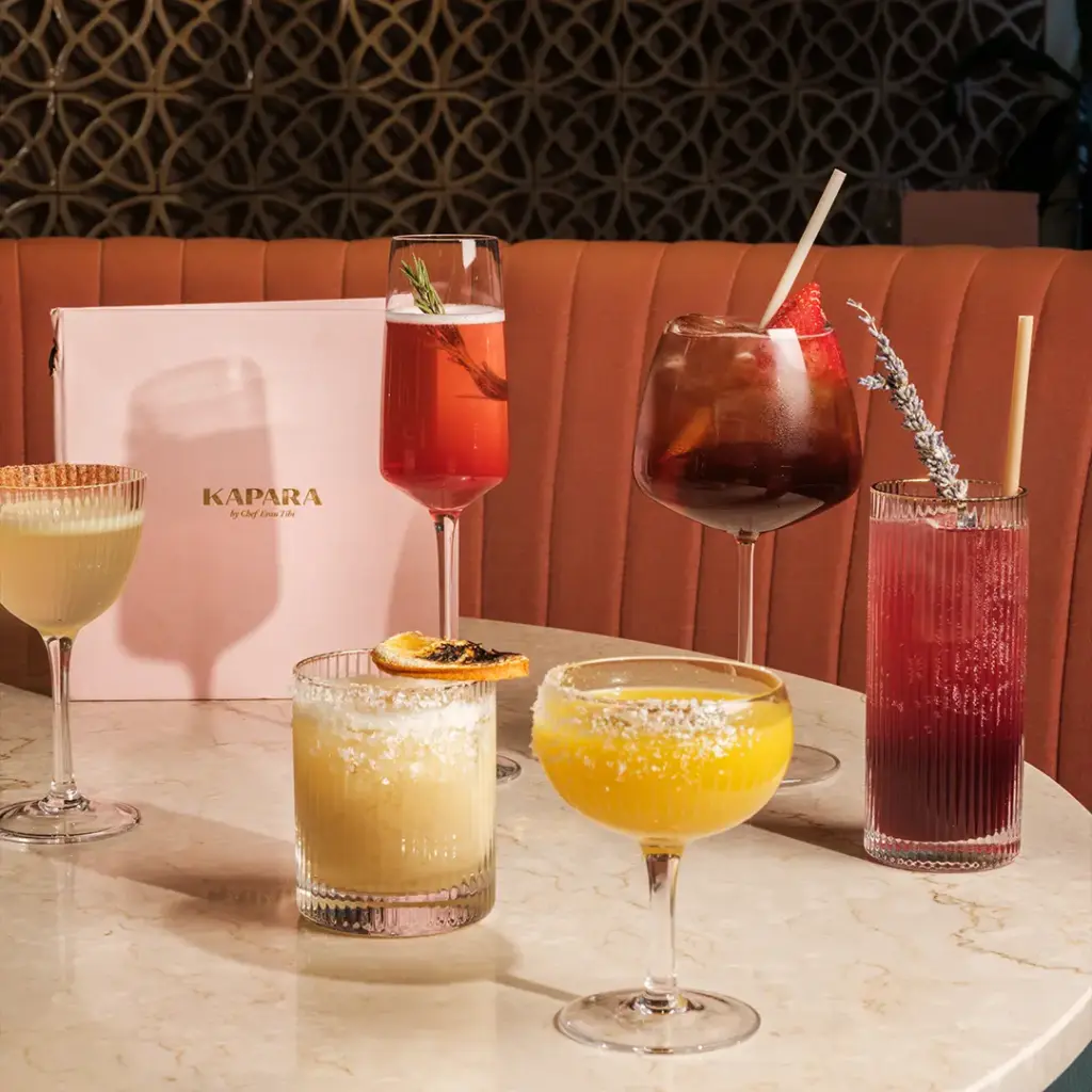 Drinks and Cocktails at Kapara Soho Restaurant London