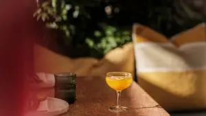 Drinks on the Terrace at Kapara Restaurant Soho London