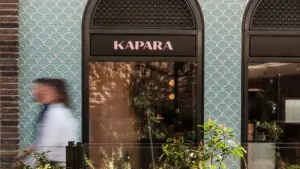 Kapara Restaurant Exterior in Soho London by Chef Eran Tibi